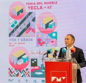 Presentación Gráfica FMY 2024 Rafael Gómez director general de Impulso al Comercio, Innovación Empresarial e Industrias y Oficios Artesanales de la Comunidad Autónoma