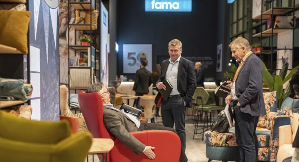 Interior decorado con los motivos de la bandera británica | Mercados extranjeros: Francia y Reino Unido